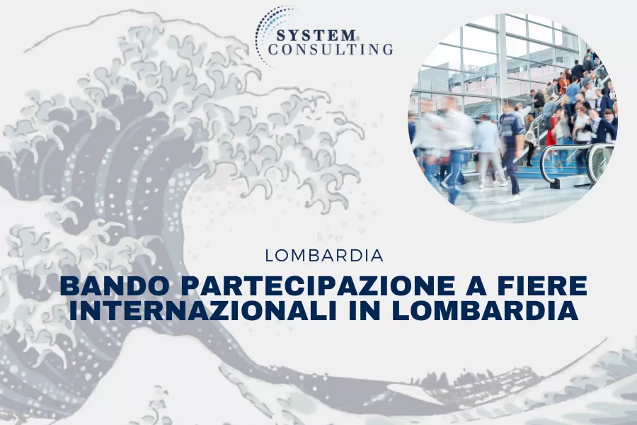 Bando Fiere Internazionali Lombardia per PMI che partecipano a eventi fieristici