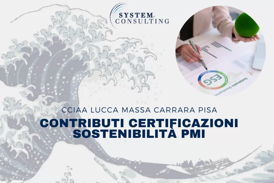 CCIAA Toscana Nord Ovest certificazioni sostenibilita PMI contributi ESG