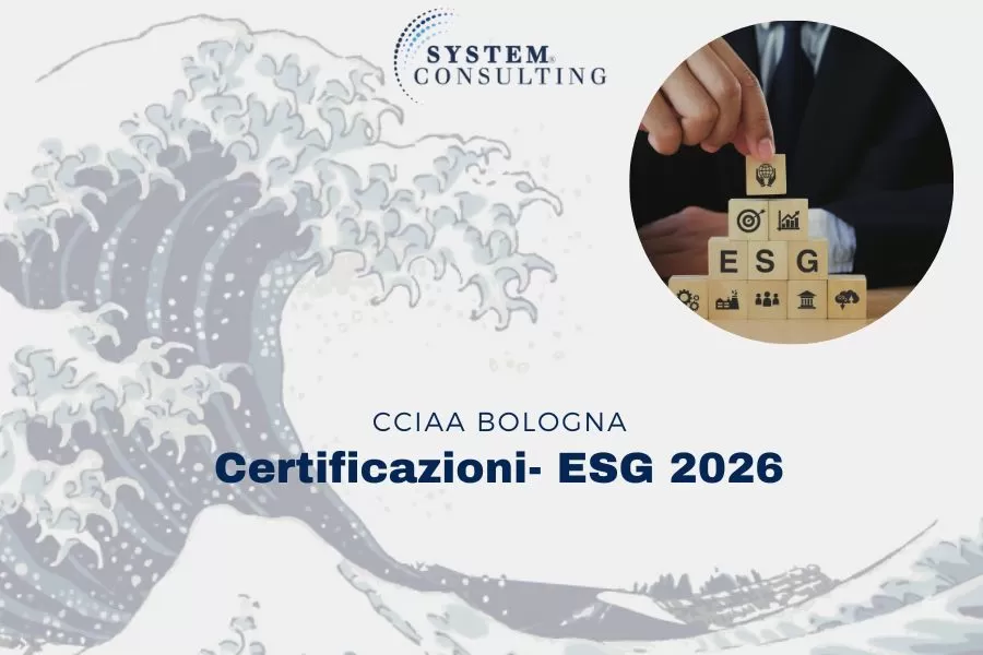 CCIAA BOLOGNA: CERTIFICAZIONI- ESG 2026