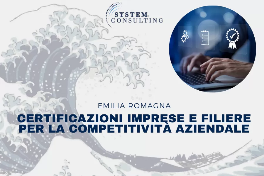 Bando certificazioni imprese e filiere per competitivit&agrave; aziendale