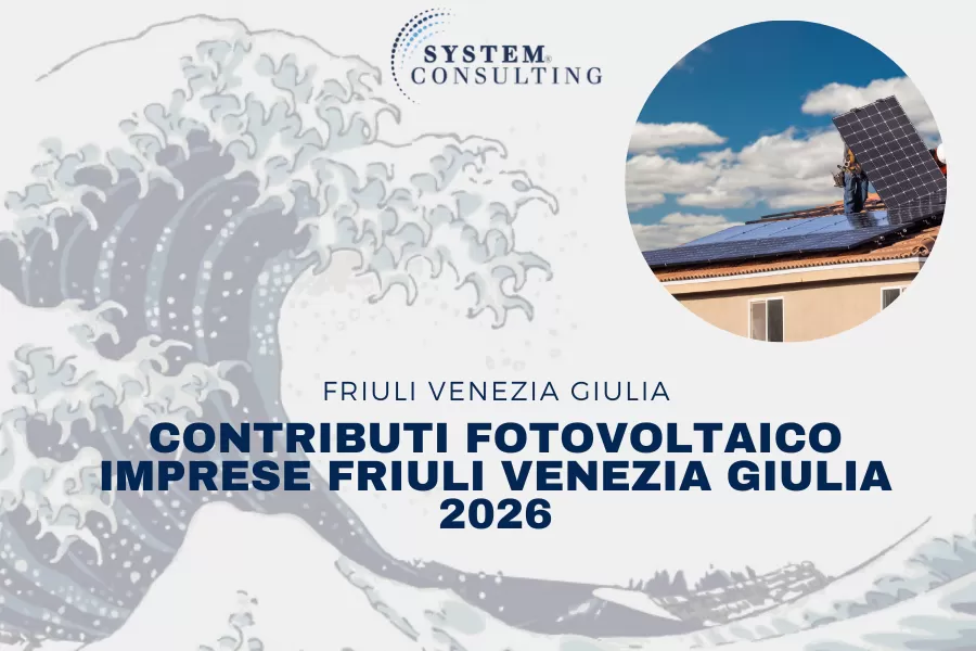 Contributi fotovoltaico 2026 in Friuli Venezia Giulia per imprese, accumulo e gestione intelligente dell&rsquo;energia