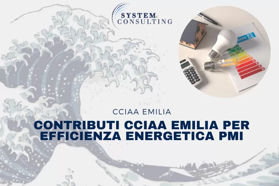 Contributi CCIAA Emilia per efficienza energetica e sostenibilit&agrave; PMI
