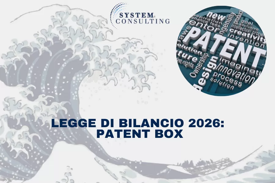 LEGGE DI BILANCIO 2026: PATENT BOX