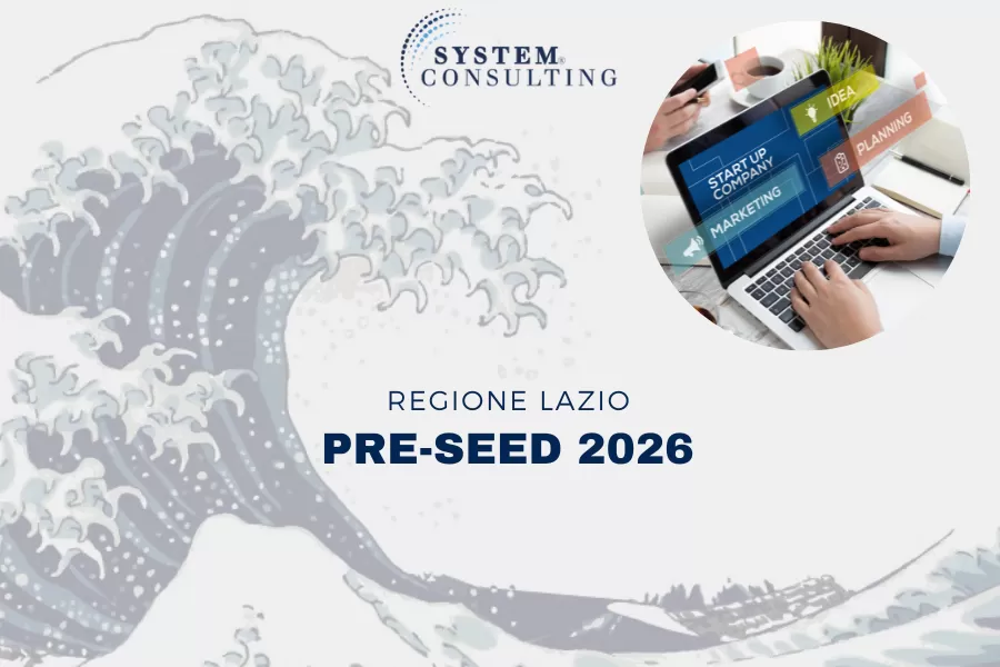REGIONE LAZIO: Bando Pre-Seed 2026